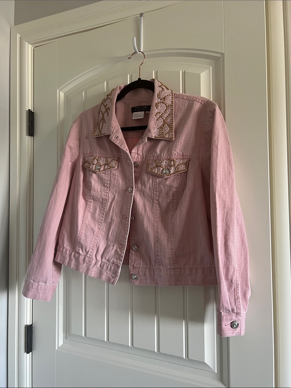 069 $10 pink jacket